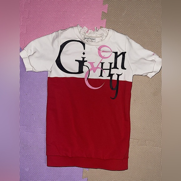 Girls Givenchy Logo Dress